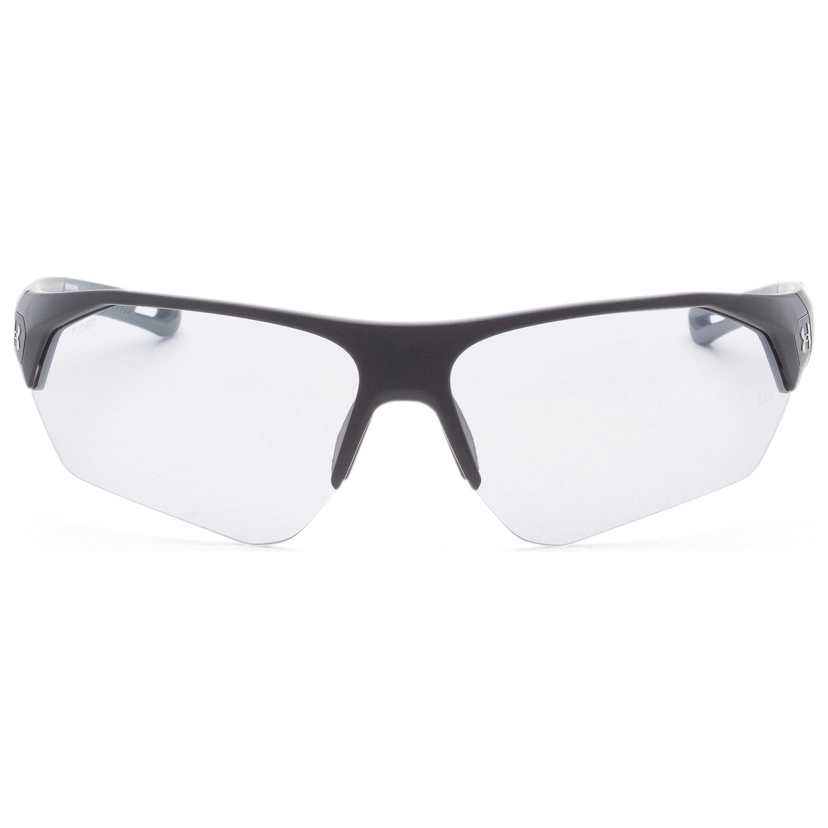 משקפי שמש Under Armour דגם Ua0001 יוניסקס 72 מ״מ בצבע שחור מט אפור