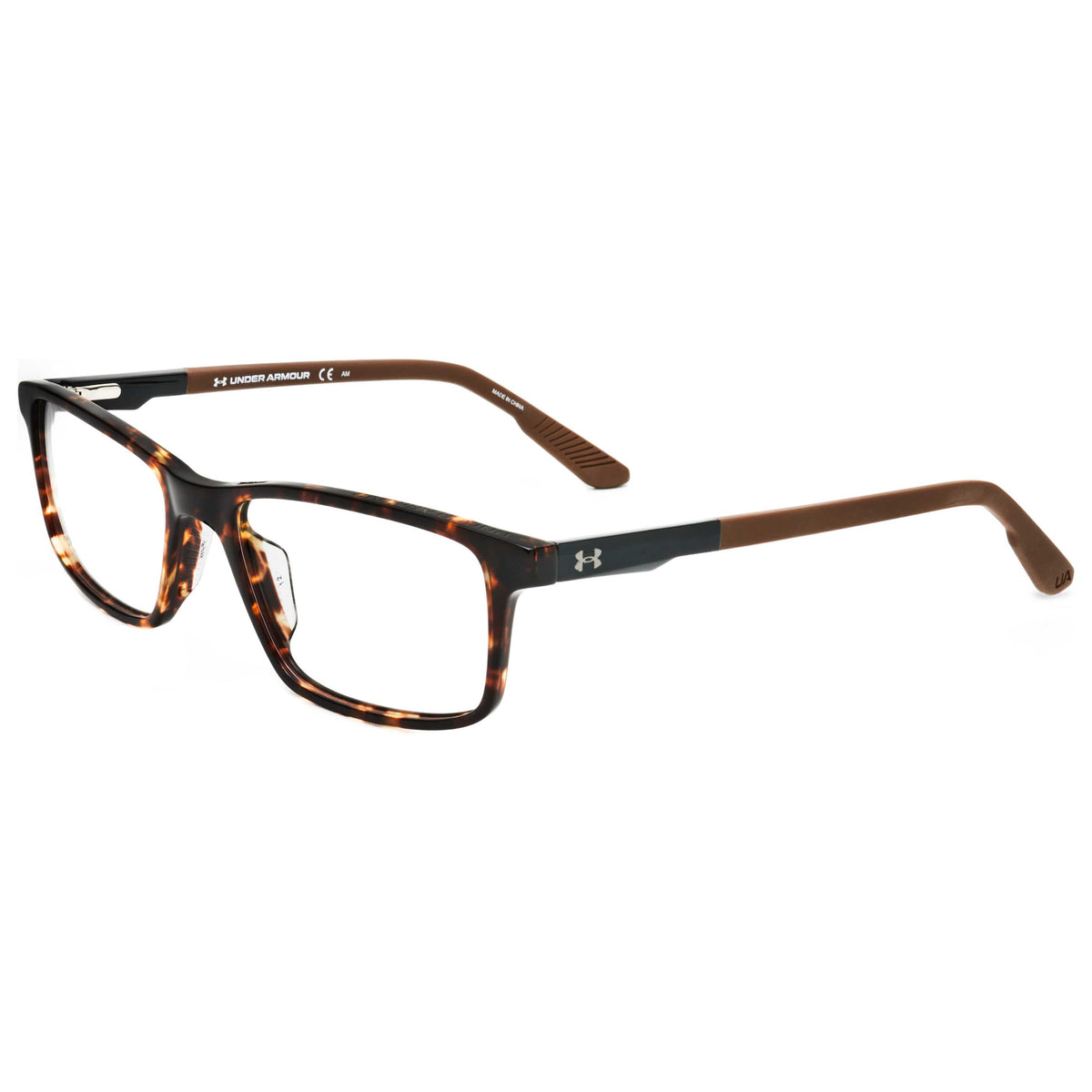 Under Armour Men's 54 mm Havana Eyeglasses UA5009-086-54