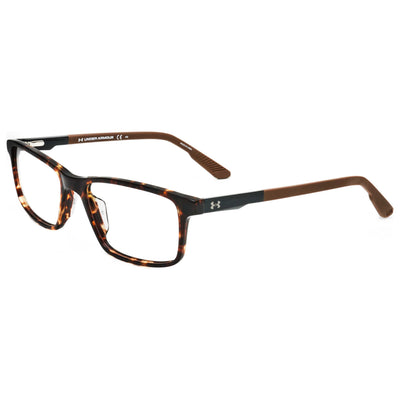 Under Armour Men's 54 mm Havana Eyeglasses UA5009-086-54