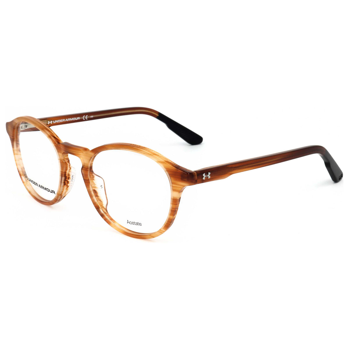 Under Armour Men's 50 mm Brown Horn Eyeglasses UA5017-G-EX4-50