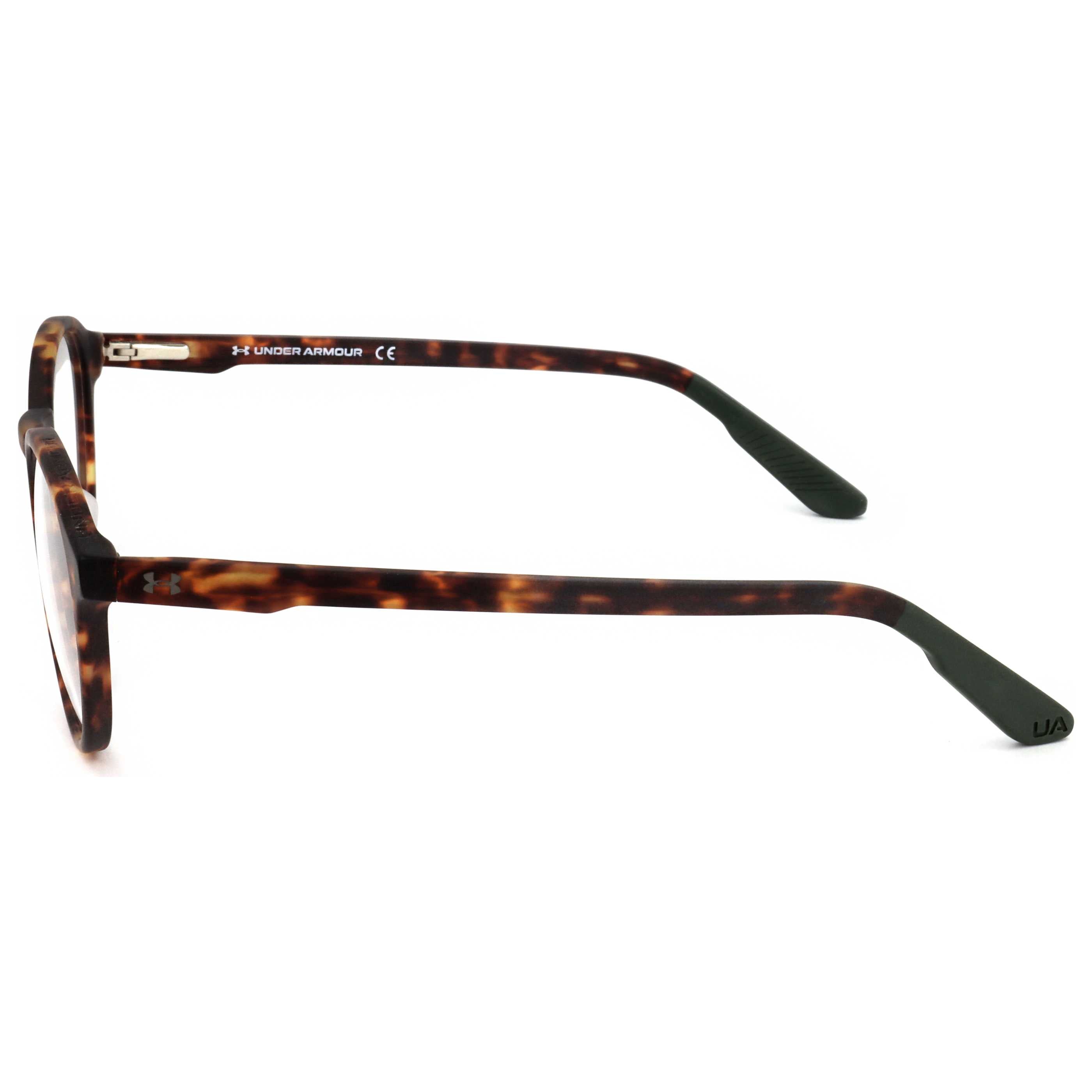 משקפי ראייה Under Armour דגם Ua5017 לגברים 50 מ״מ בצבע מט הוואנה