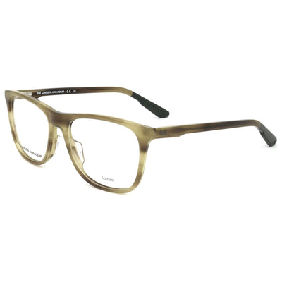 Under Armour Men's 54 mm Olive Horn Eyeglasses UA5018-G-145-54