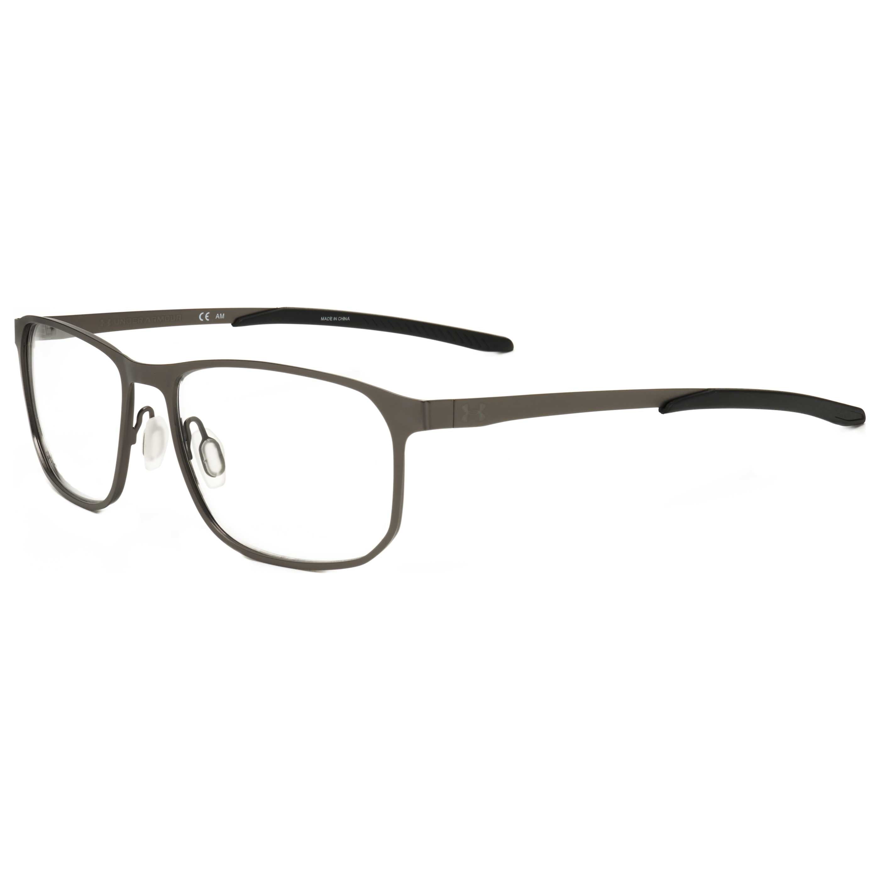 משקפי ראייה Under Armour דגם Ua5029 לגברים 56 מ״מ בצבע רותניום כהה