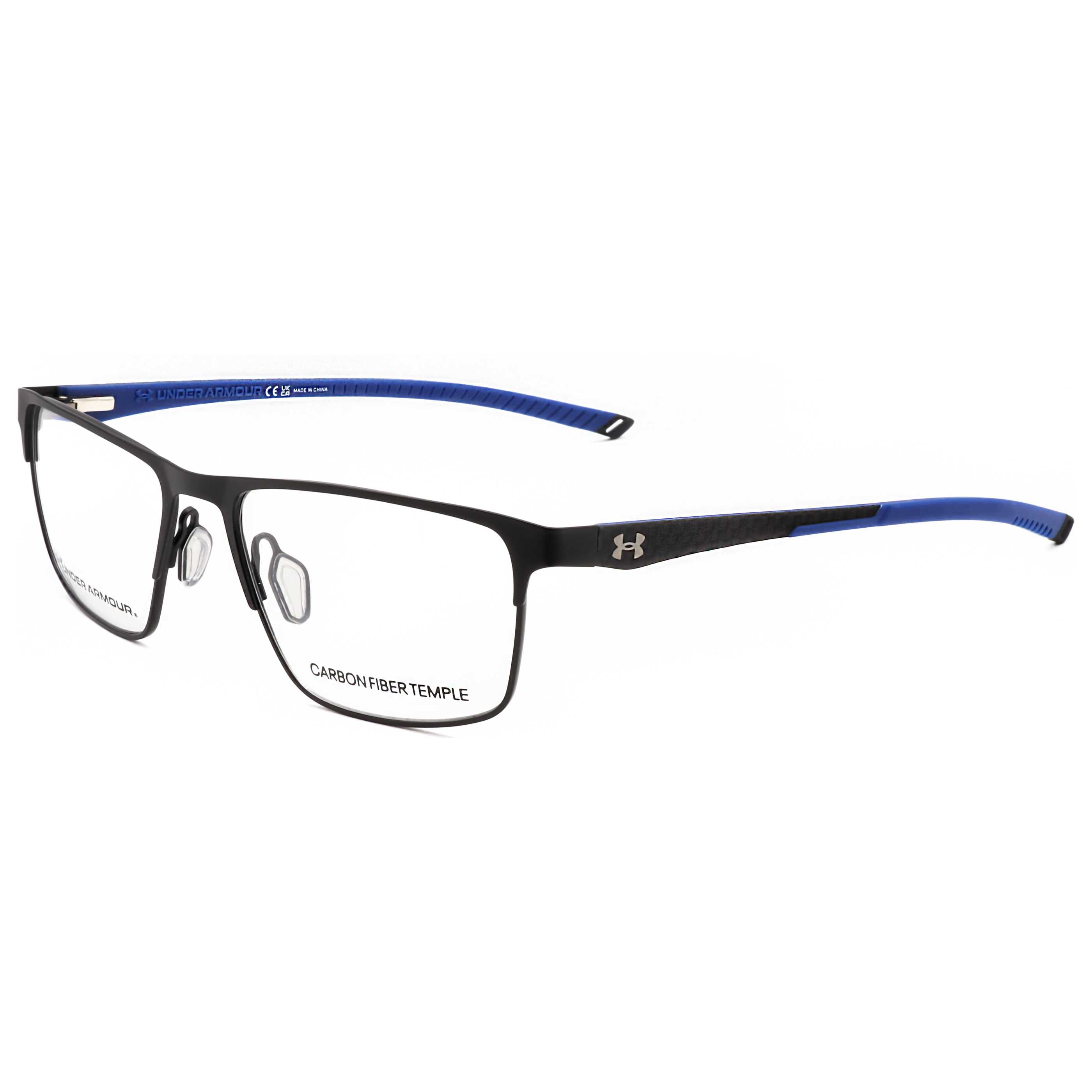 משקפי ראייה Under Armour דגם Ua5050 לגברים 54 מ״מ בצבע שחור מט כחול