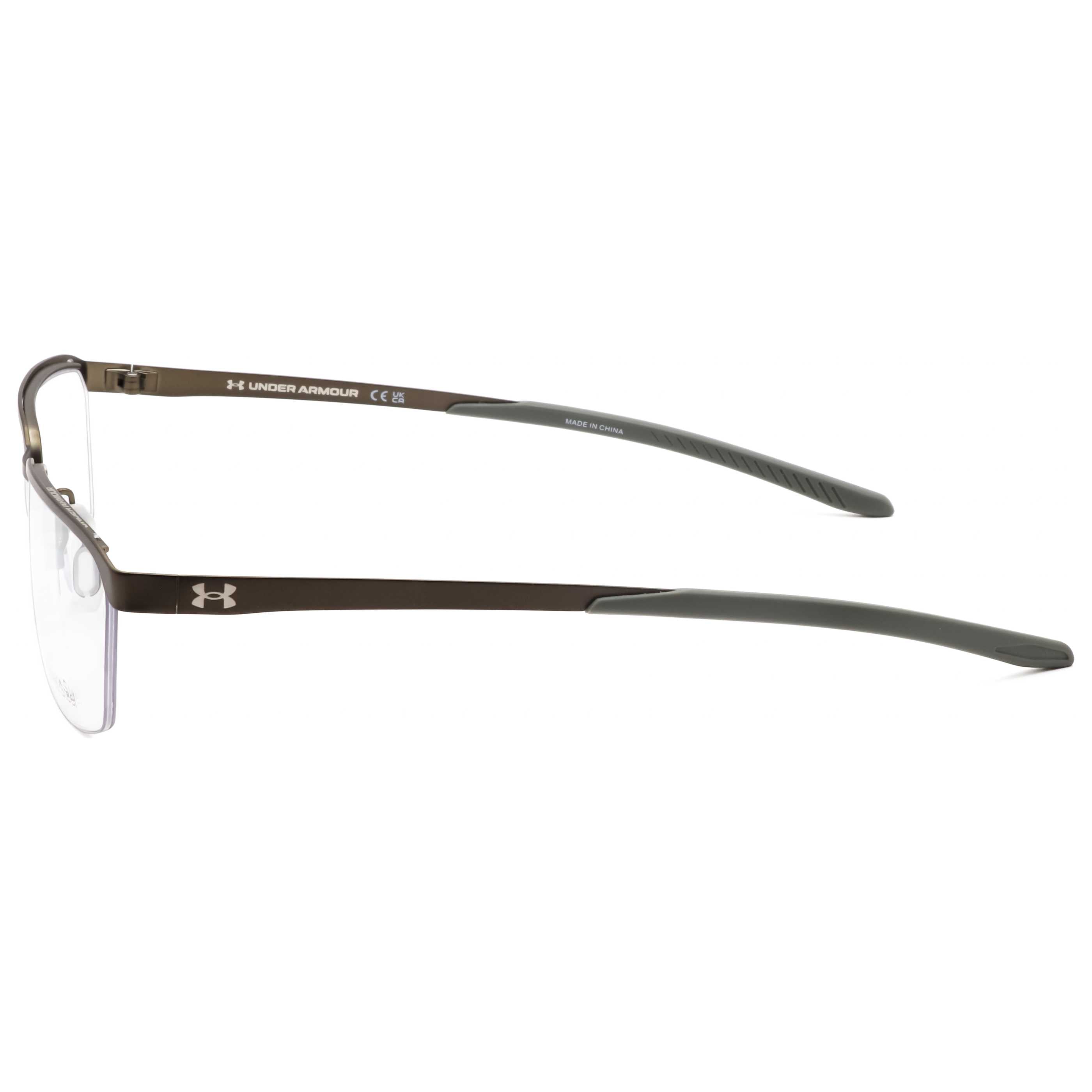 משקפי ראייה Under Armour דגם Ua5051 לגברים 54 מ״מ בצבע אפור חום