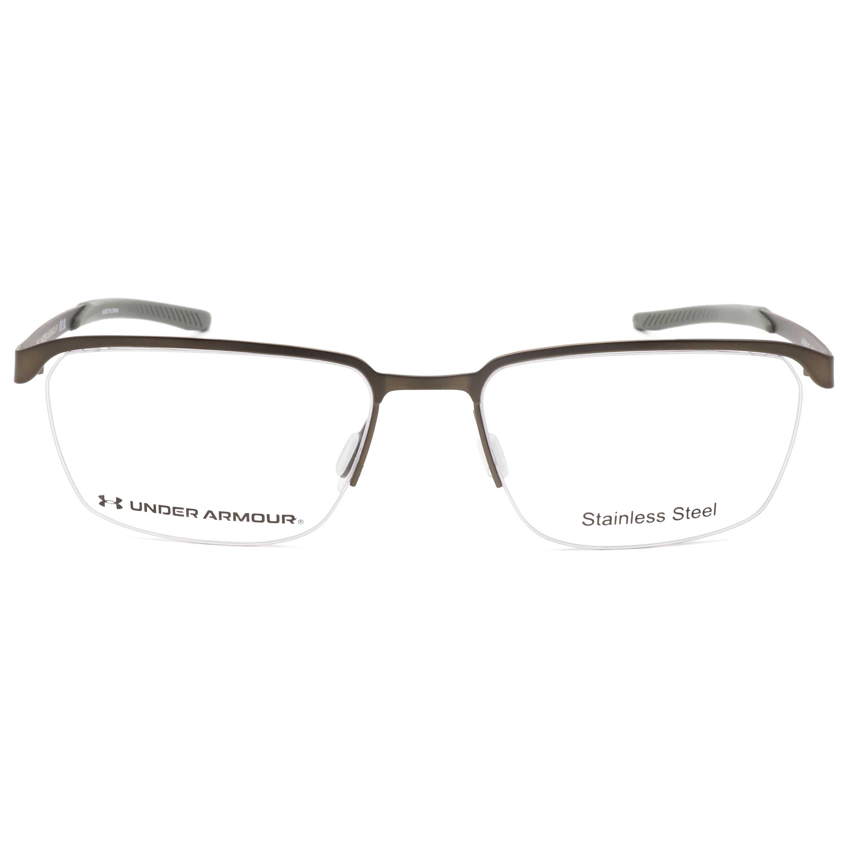 משקפי ראייה Under Armour דגם Ua5051 לגברים 54 מ״מ בצבע אפור חום