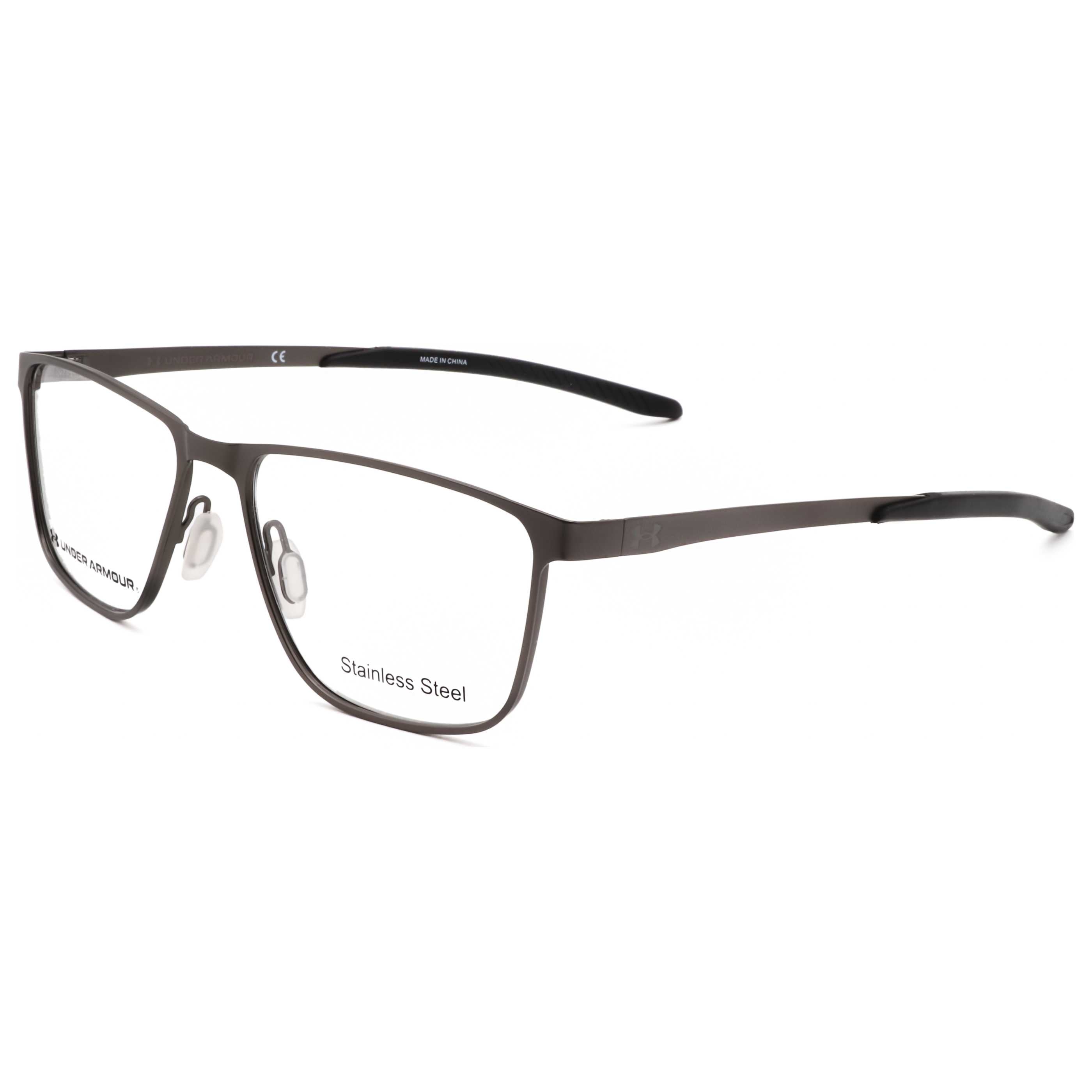 משקפי ראייה Under Armour דגם Ua5052 לגברים 54 מ״מ בצבע מט רותניום כהה