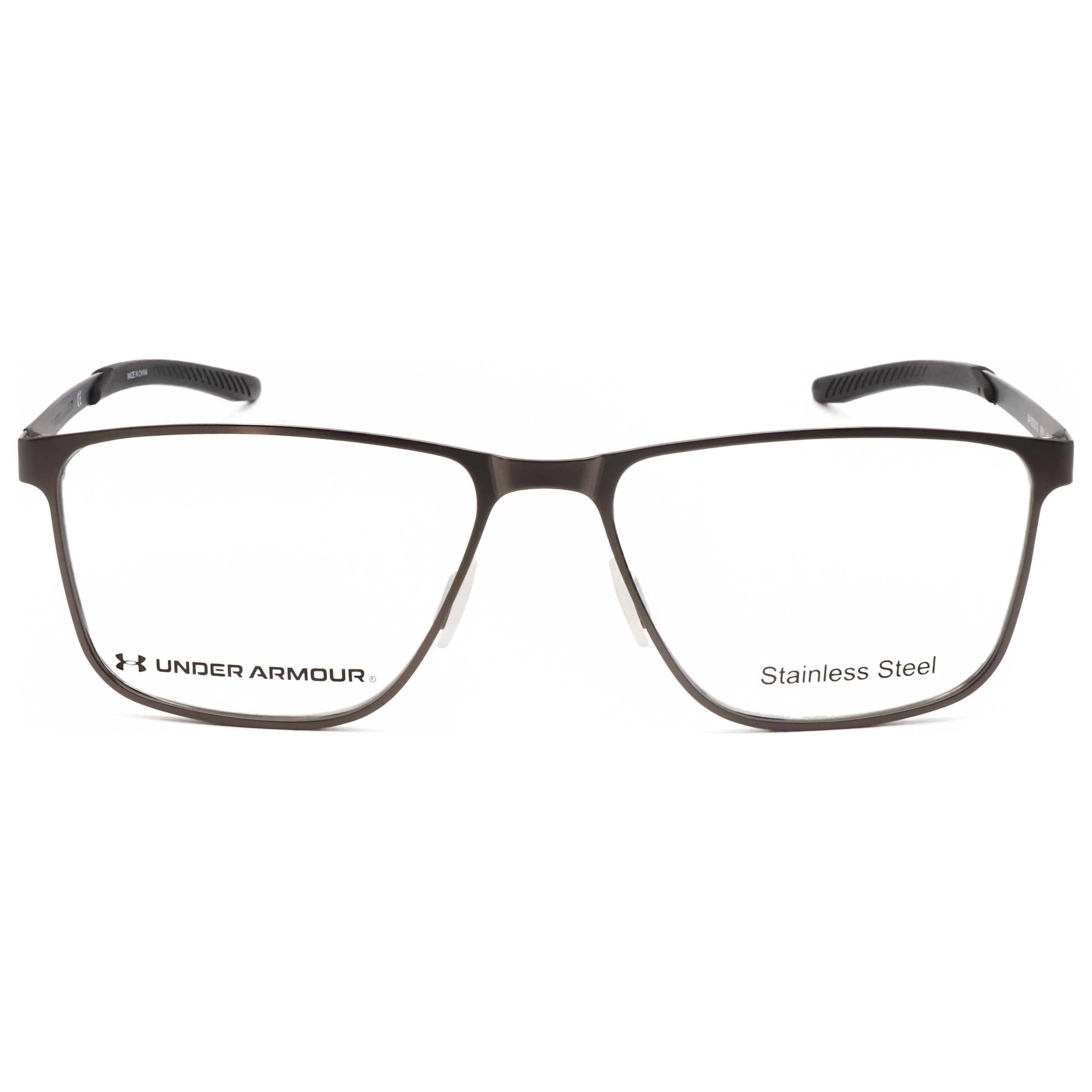 משקפי ראייה Under Armour דגם Ua5052 לגברים 54 מ״מ בצבע מט רותניום כהה