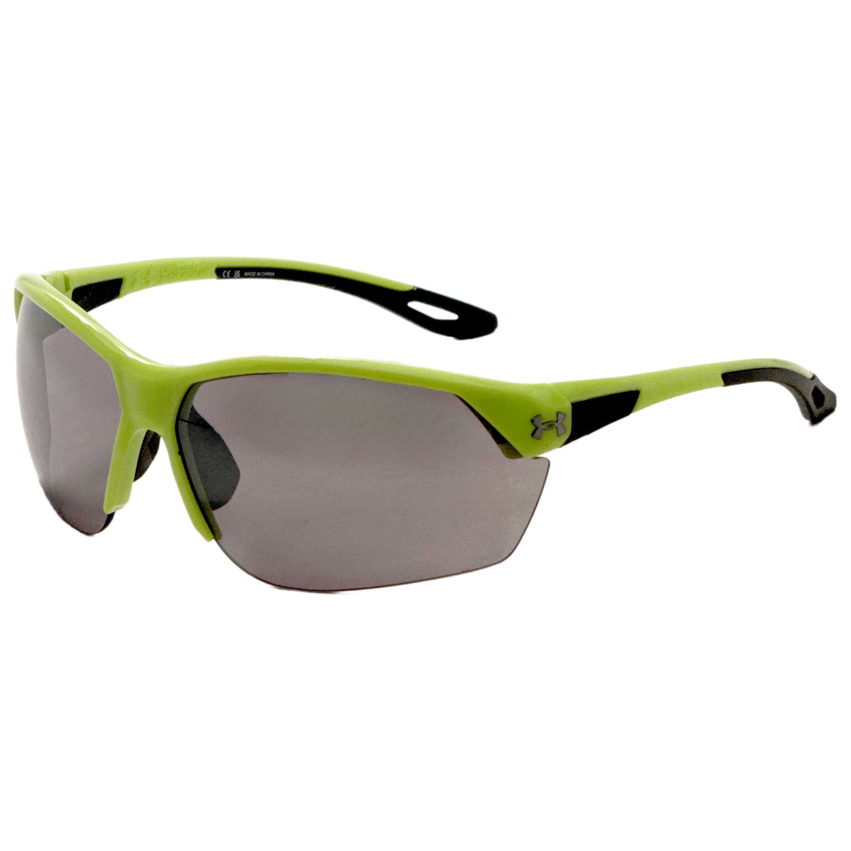 משקפי שמש Under Armour דגם Uacompete לגברים 75 מ״מ בצבע ירוק Fluorescent