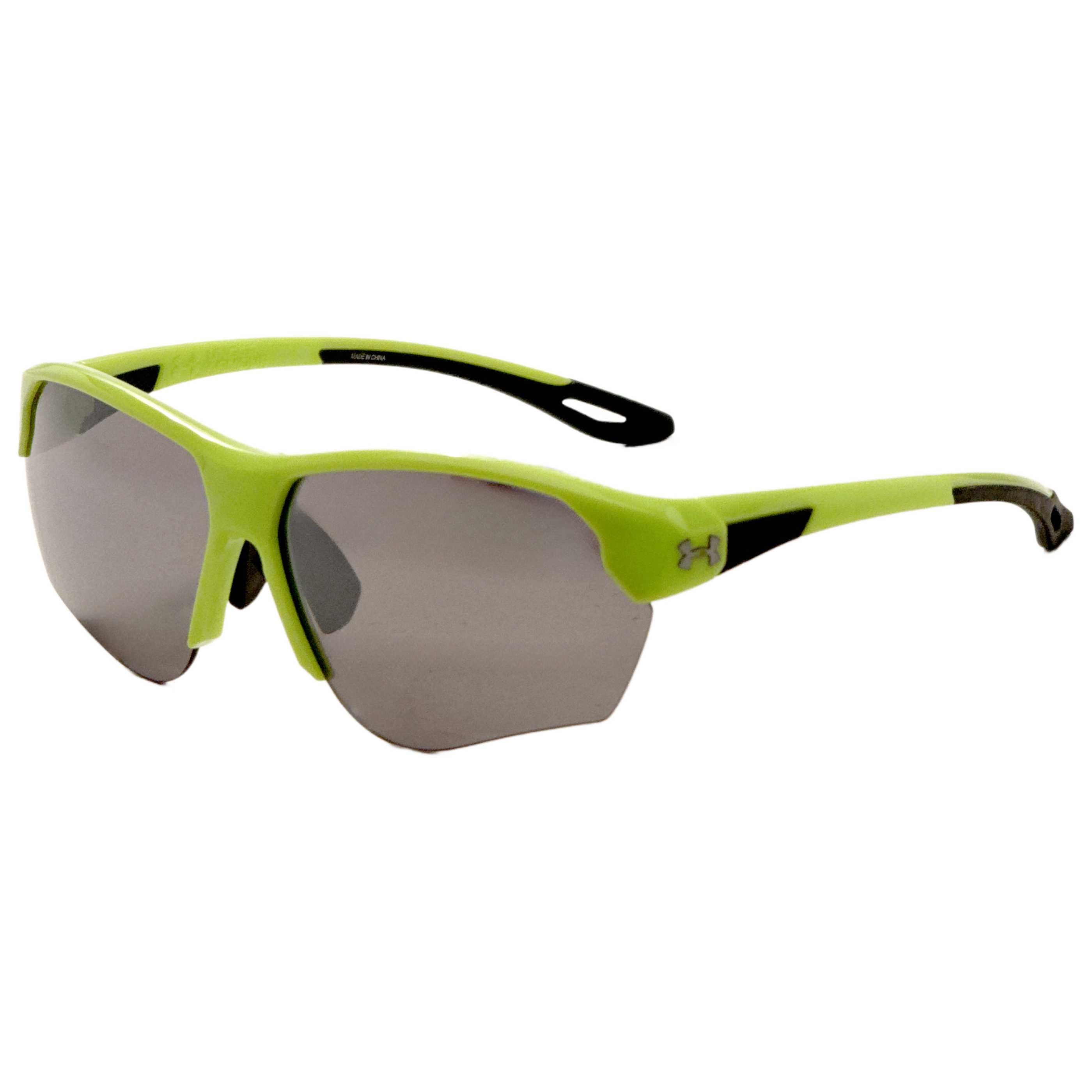 משקפי שמש Under Armour דגם Uacompetef לגברים 68 מ״מ בצבע ירוק Fluorescent