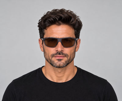 משקפי שמש Under Armour דגם Uadominate יוניסקס 65 מ״מ בצבע אפור