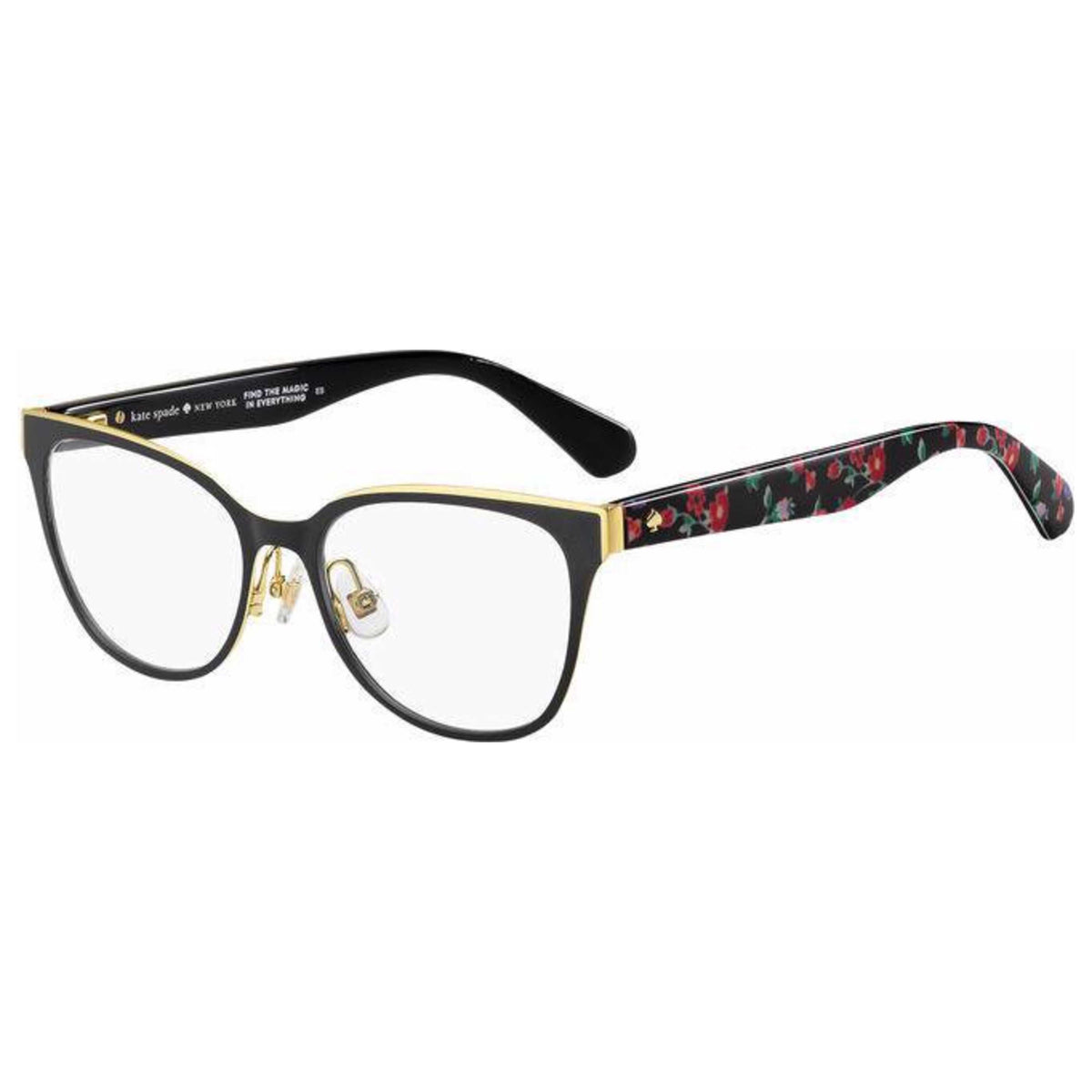משקפי ראייה Kate Spade דגם Vandra לנשים 52 מ״מ בצבע שחור