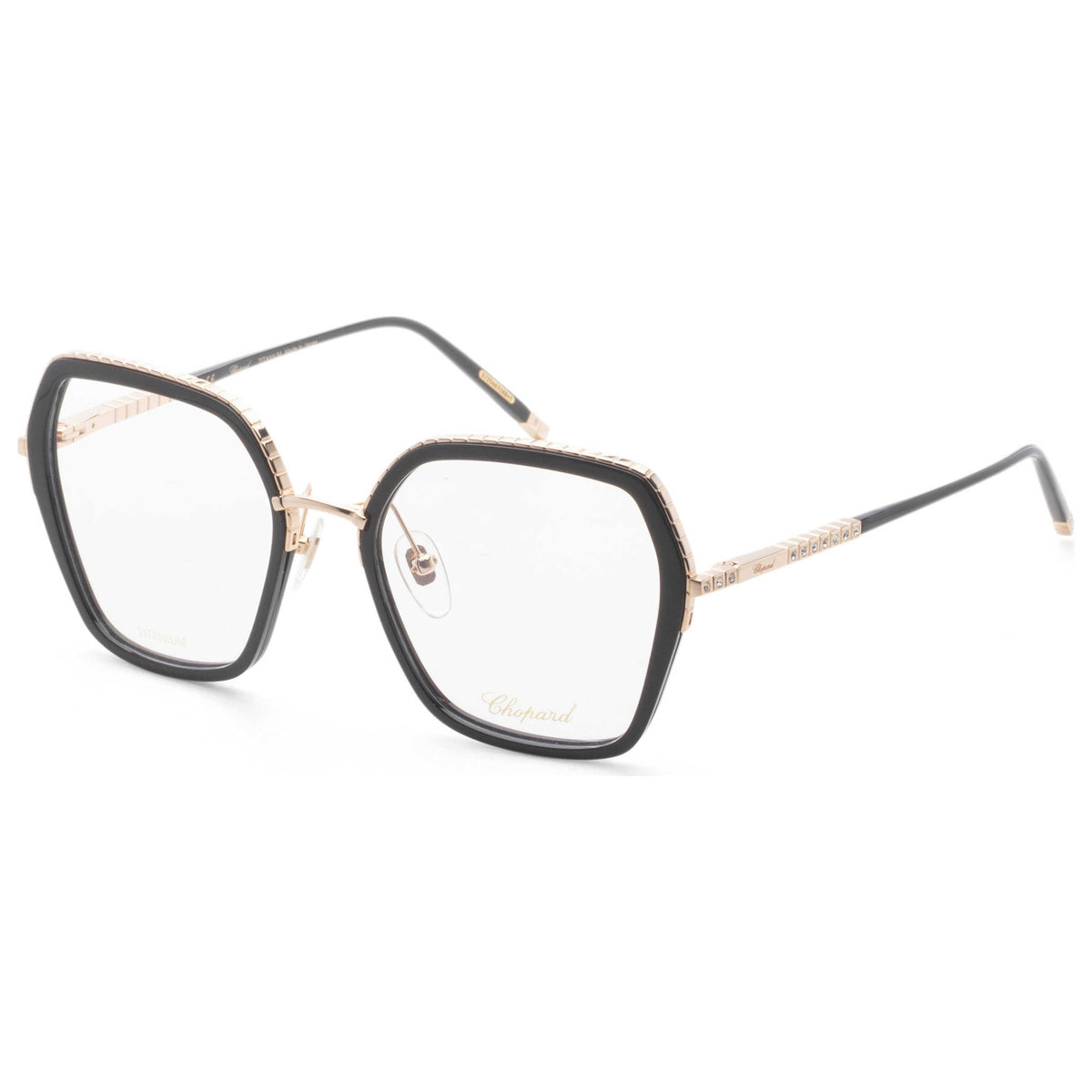 משקפי ראייה Chopard דגם Vchg28S53300N לנשים 53 מ״מ בצבע רוז גולד