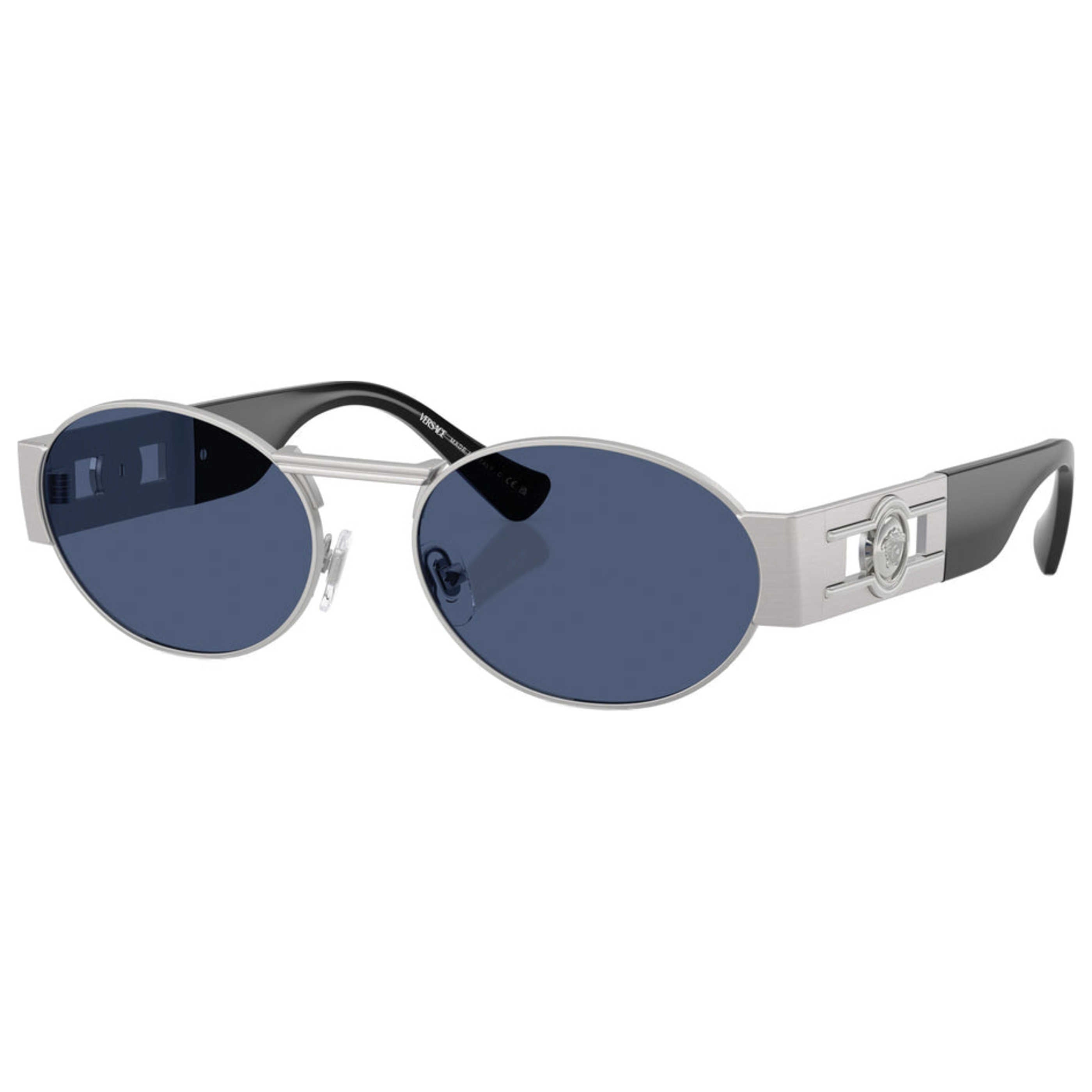 משקפי שמש Versace דגם Ve2264 יוניסקס 56 מ״מ בצבע כסוף
