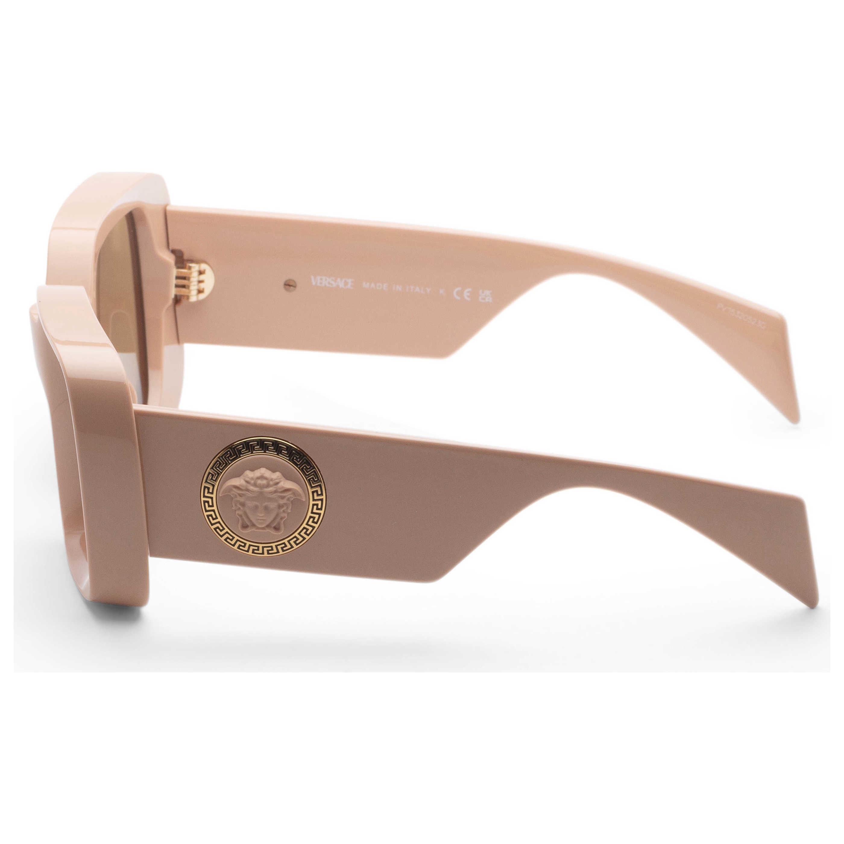 משקפי שמש Versace דגם Fashion לנשים 54 מ״מ בצבע בז׳