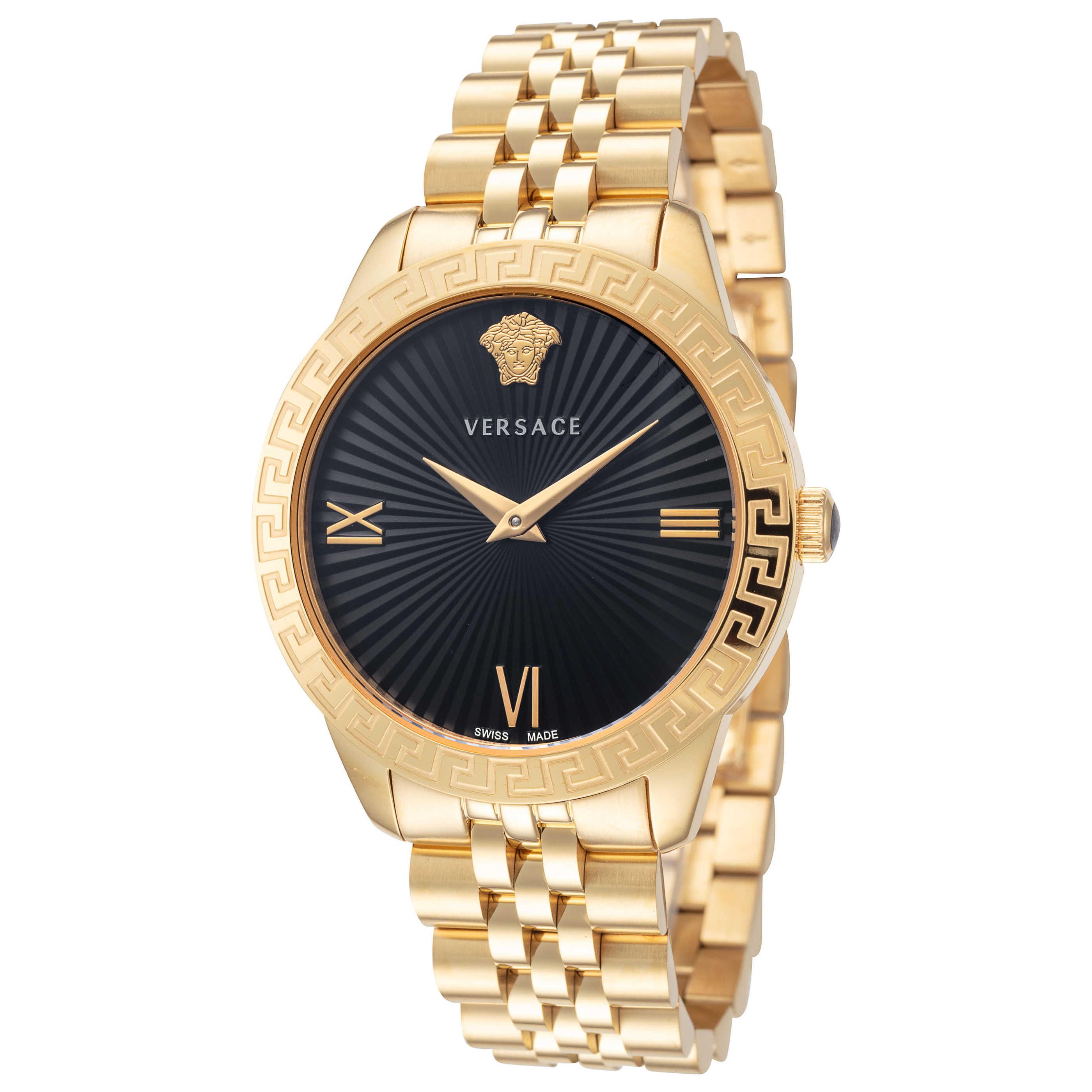 שעון לאישה Greca Signature של Versace, קוורץ, 38 מ״מ