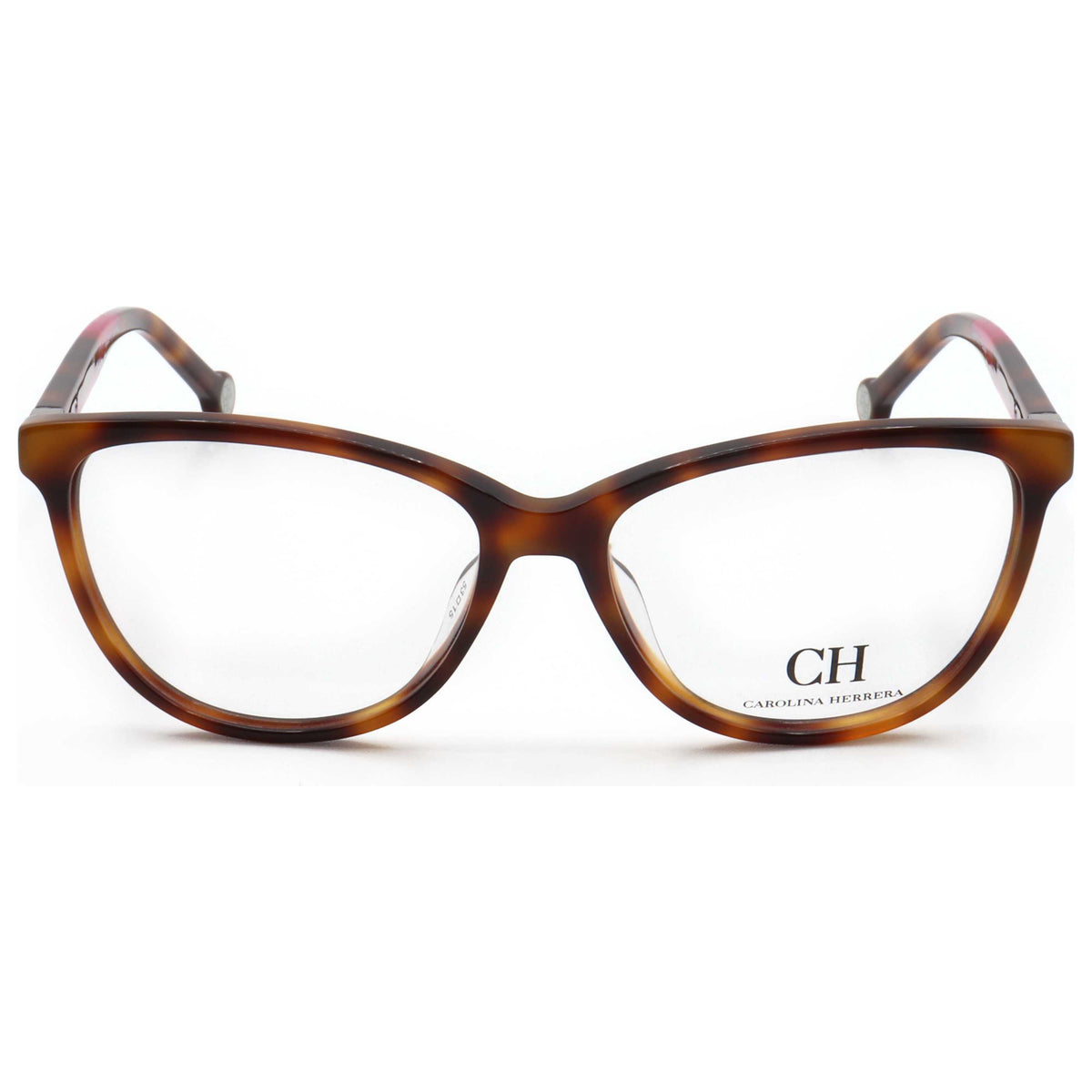 משקפי ראייה Carolina Herrera דגם Vhe770K לנשים 53 מ״מ בצבע שחור-Beige הוואנה
