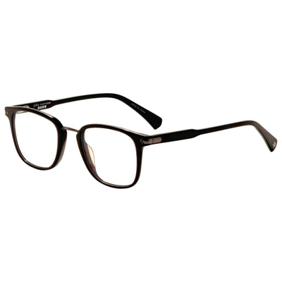 משקפי ראייה John Varvatos דגם Vjv423490Tbl לגברים 49 מ״מ בצבע Tranpsarent שחור