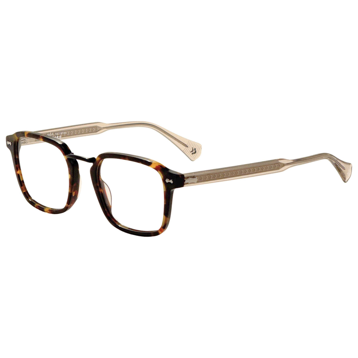John Varvatos Men's 49 mm Havana Eyeglasses VJV427490HAV