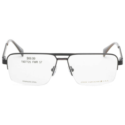 John Varvatos Men's 57mm Black Eyeglasses VJVC005570BLA
