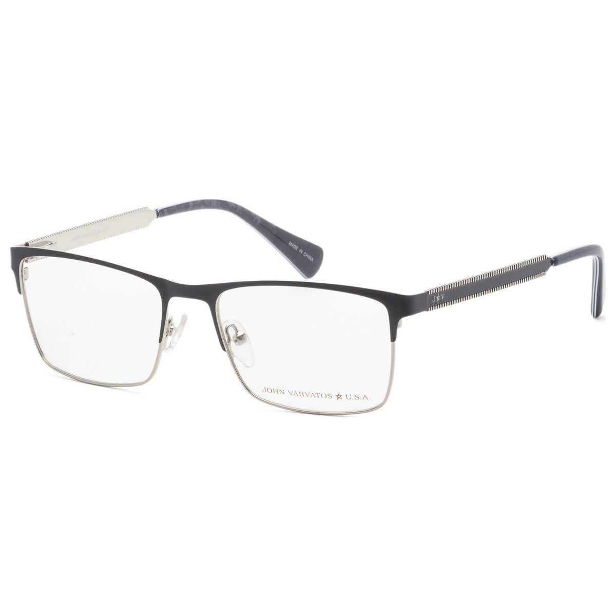 משקפי ראייה John Varvatos דגם Vjvc009540Nav לגברים 54 מ״מ בצבע שחור