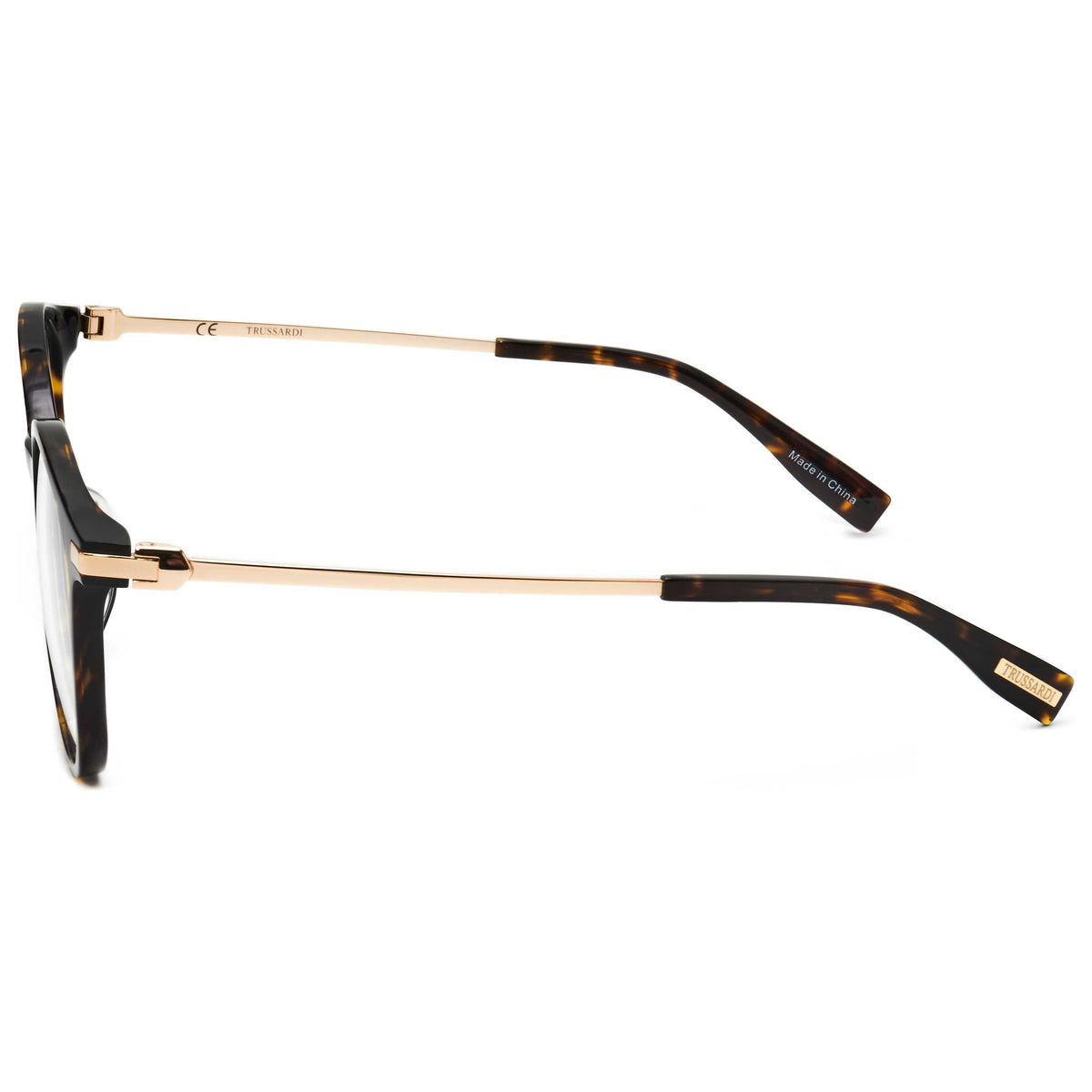 Trussardi Unisex 56mm Havana Eyeglasses VTR105-722-56