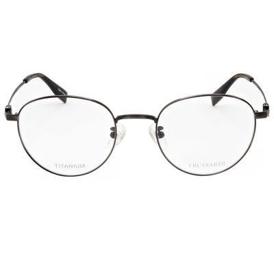 משקפי ראייה Trussardi דגם Vtr428F יוניסקס 50 מ״מ בצבע מט Light גנמטאל