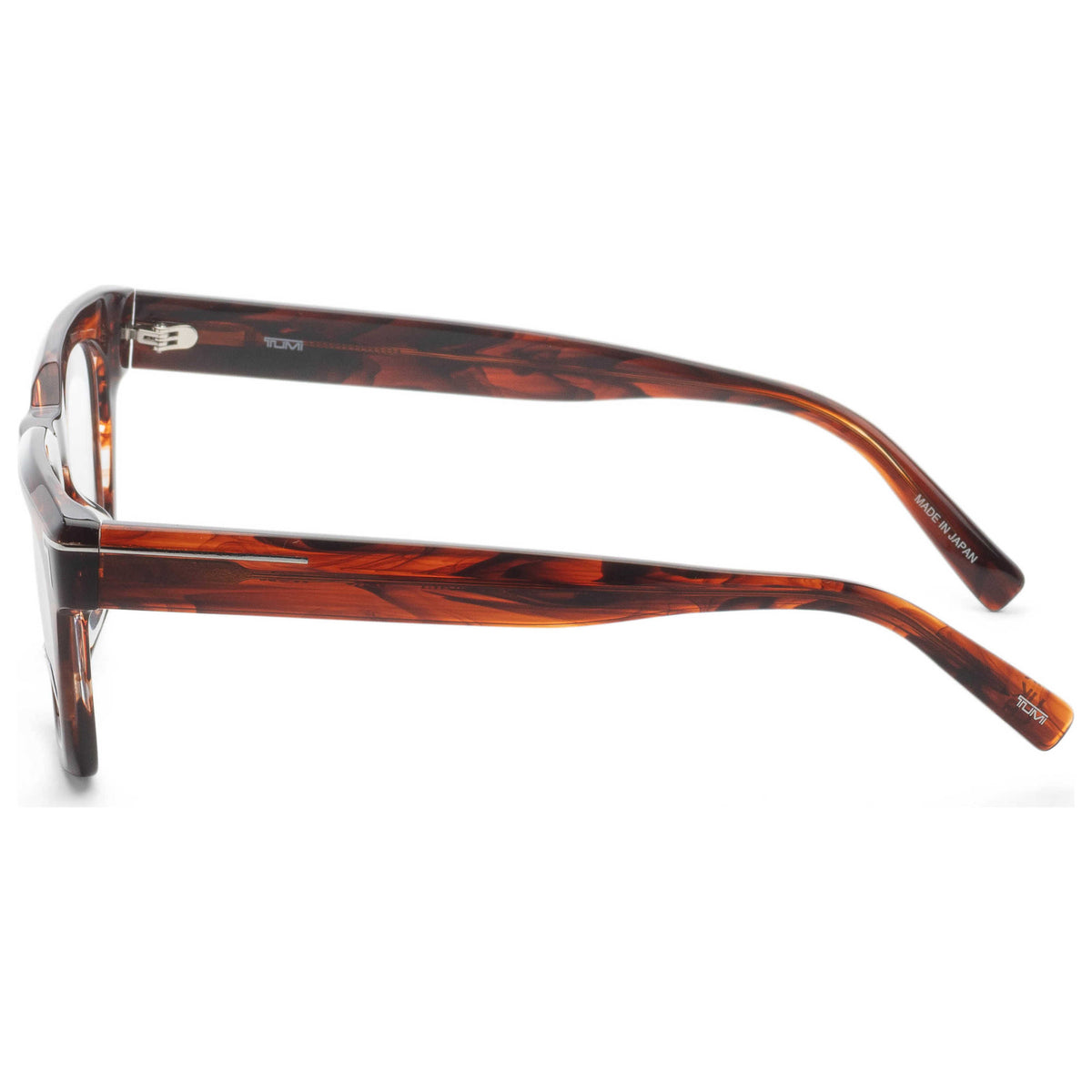 Tumi Men's 50 mm Brown Smoke Eyeglasses VTU533500BRO