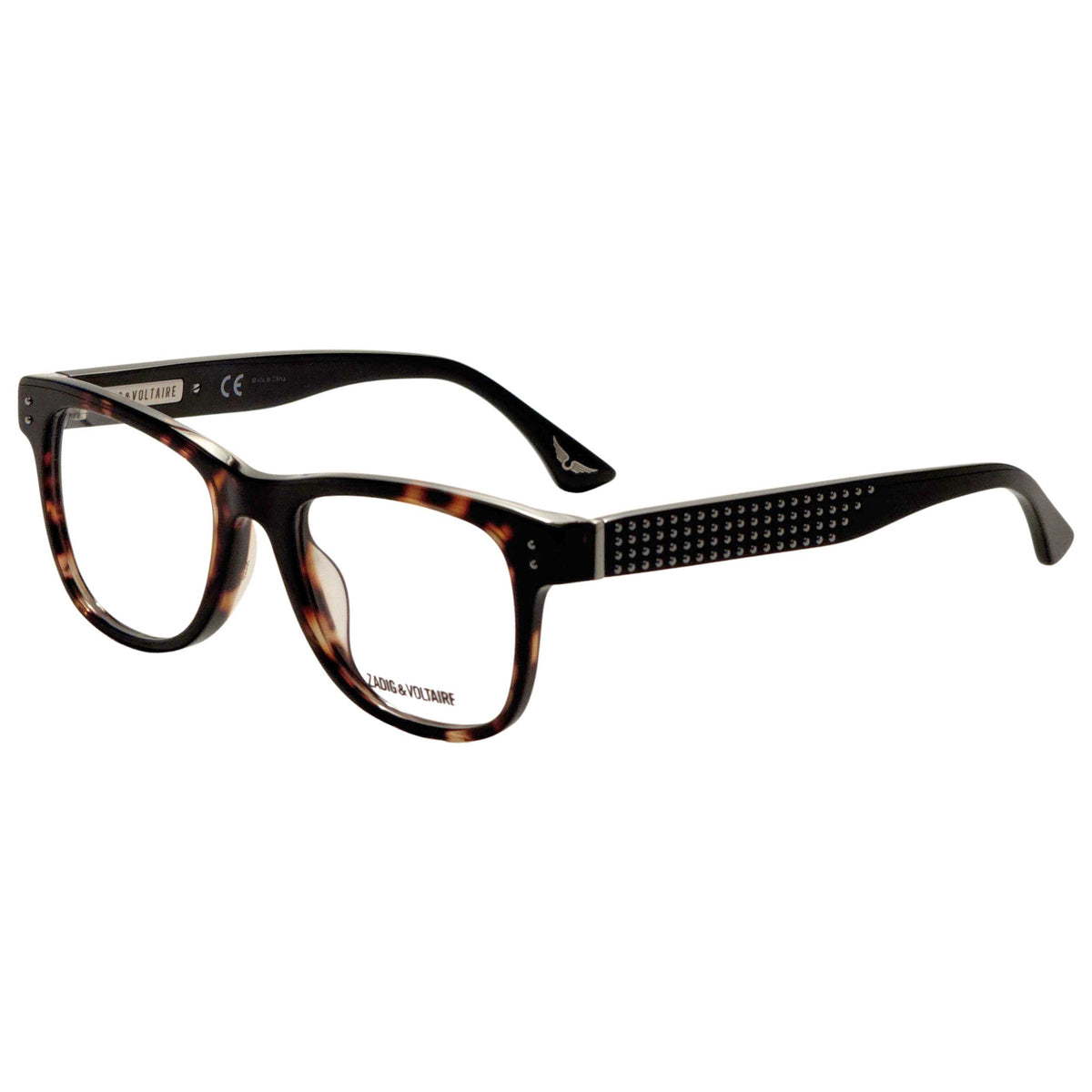 Zadig & Voltaire Women's 50 mm Tortoise Eyeglasses VZV088-500714