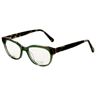 Kate Spade Women's 50mm Green Pink Eyeglasses ZELDA-IWB-50