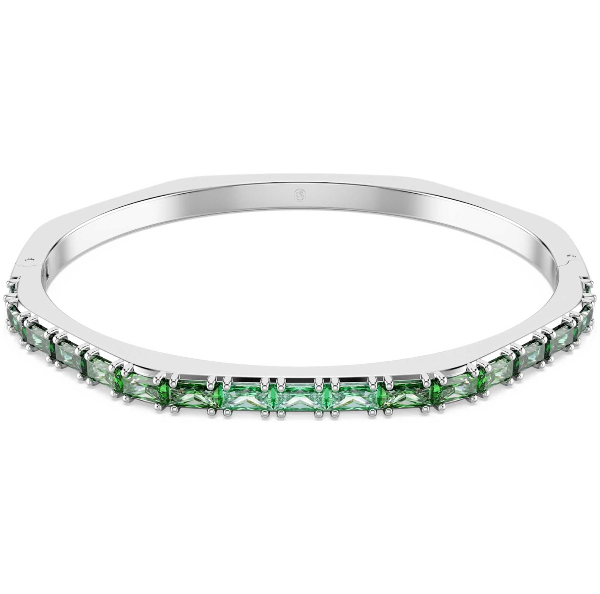צמיד Matrix עם קריסטל ירוק של Swarovski