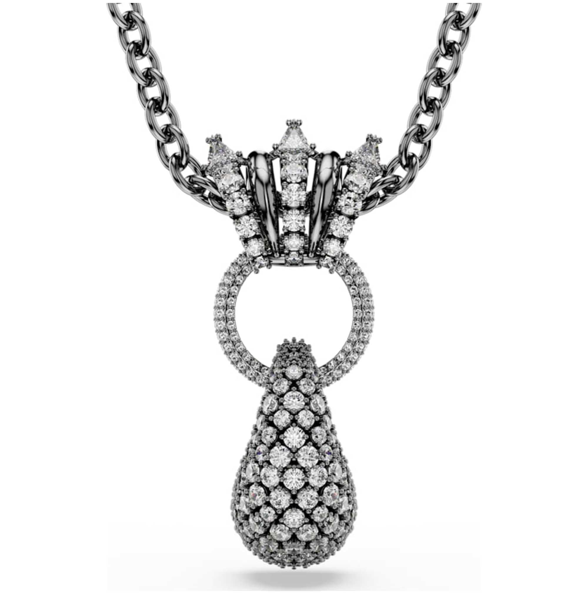 שרשרת Sublima עם קריסטל לבן של Swarovski