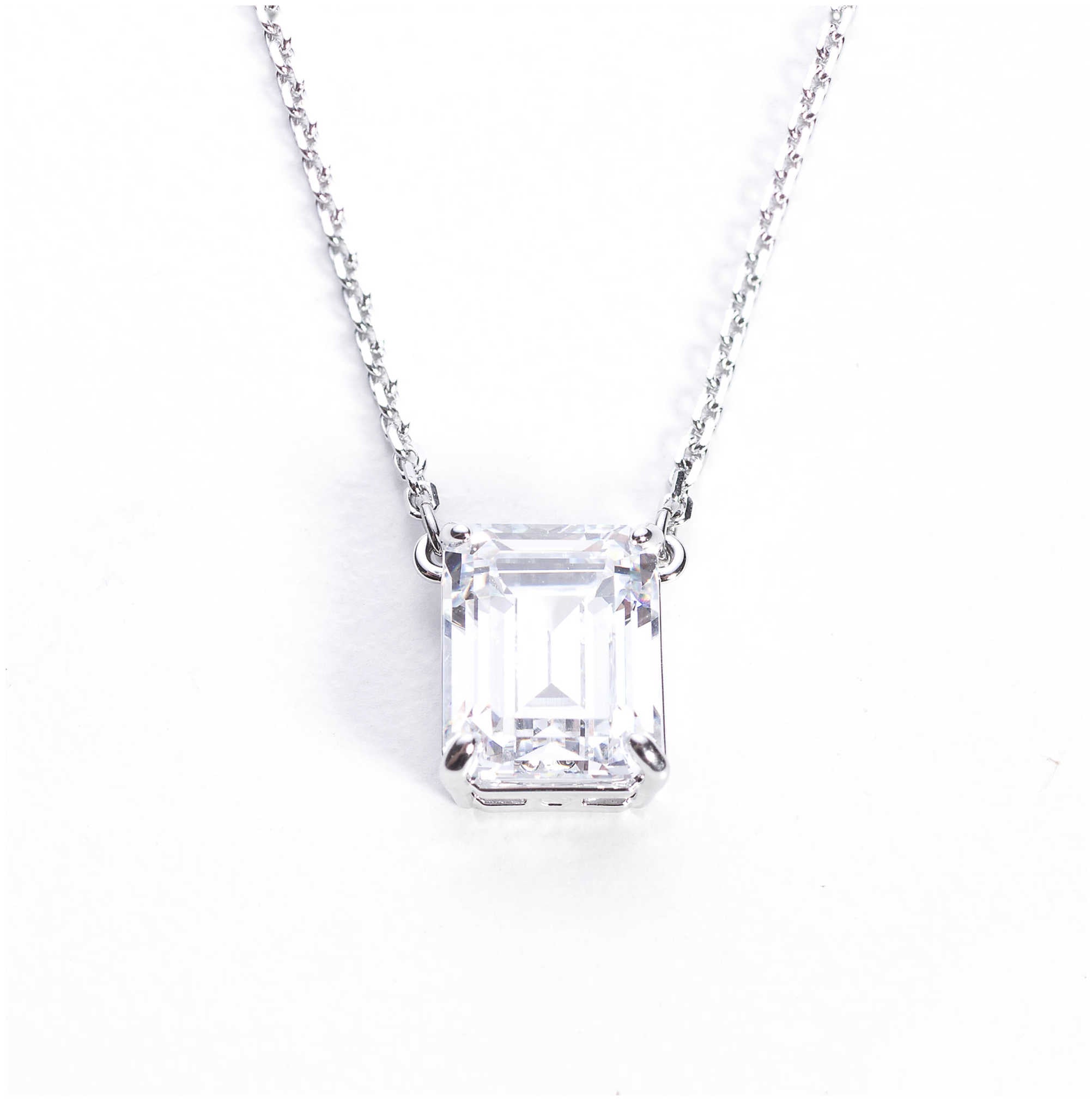 שרשרת Stilla עם קריסטל לבן של Swarovski