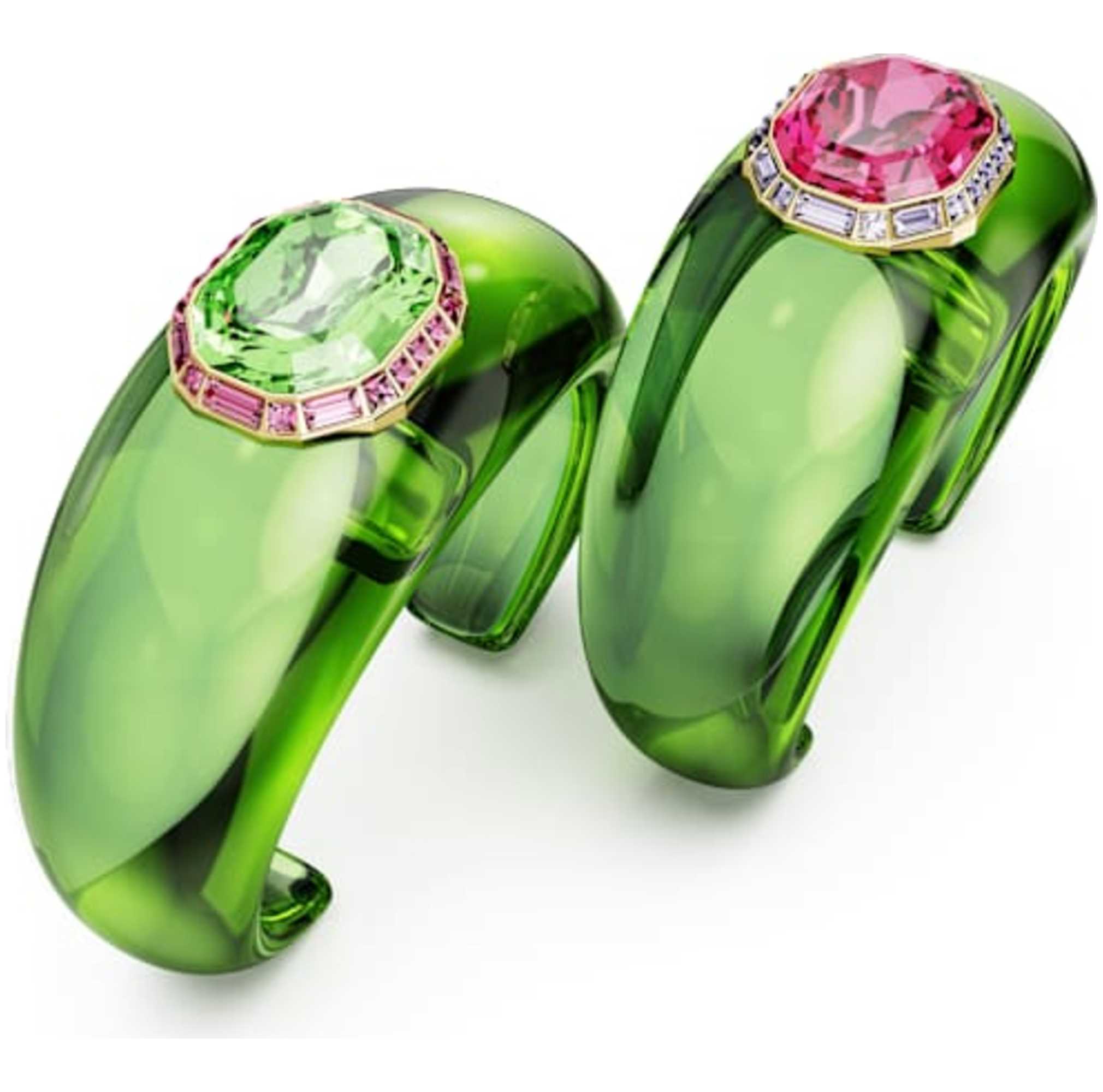 צמיד Dulcis עם קריסטל ירוק של Swarovski