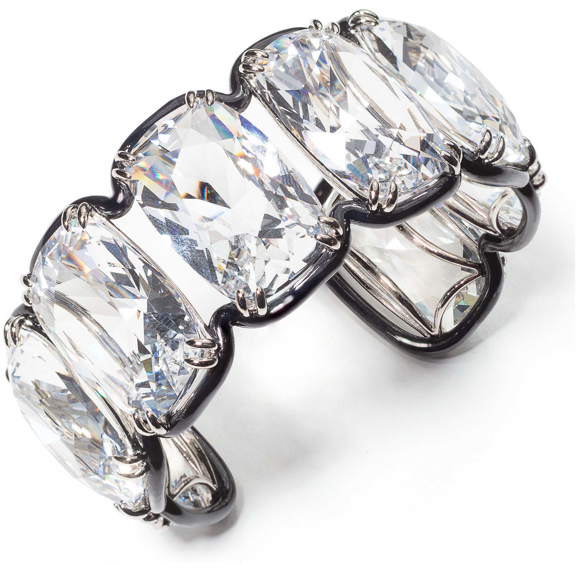 צמיד Harmonia עם קריסטל לבן של Swarovski